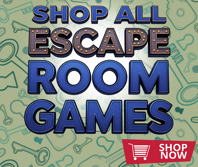 Shop our Escape Room games to solve at home